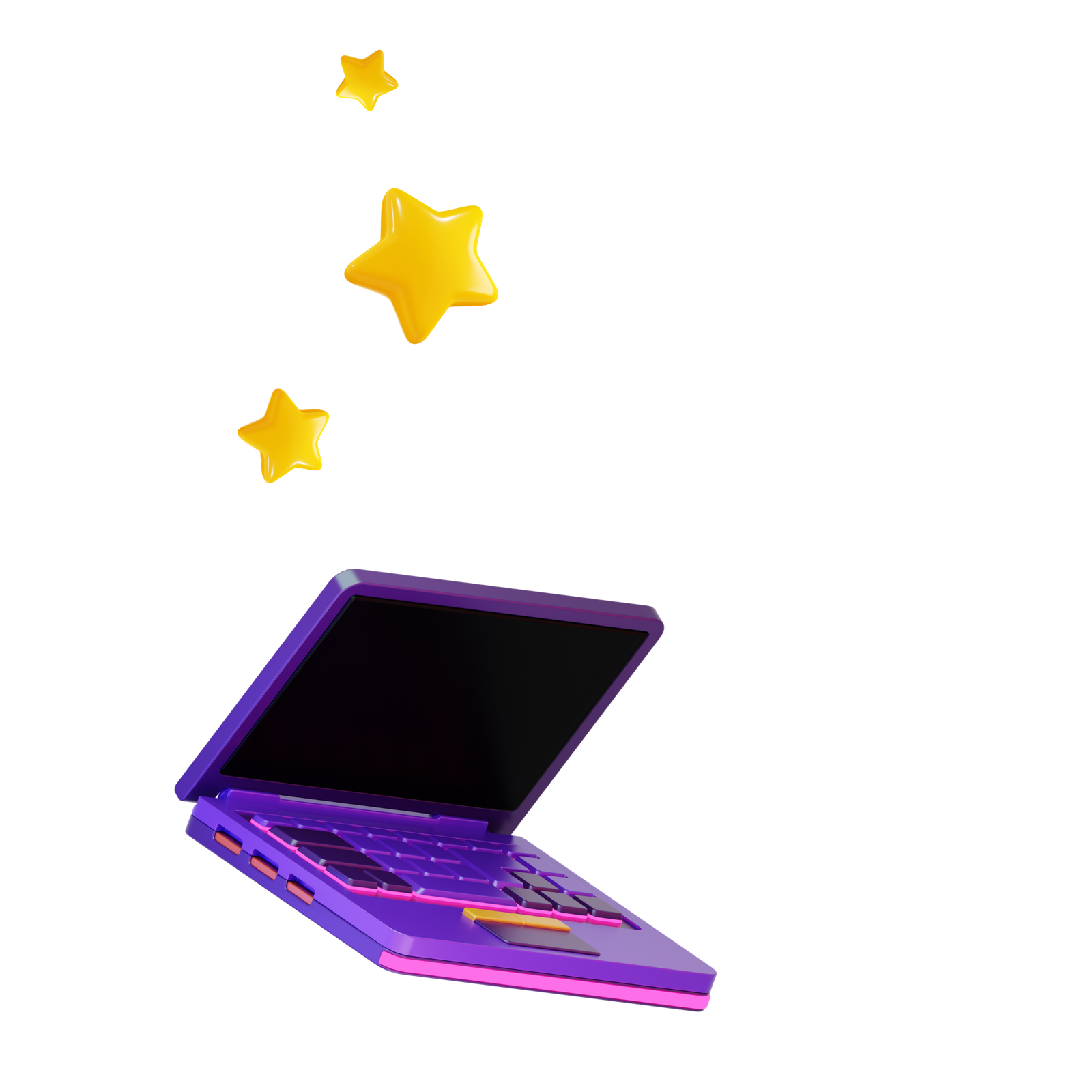 Icon Bintang & Laptop
